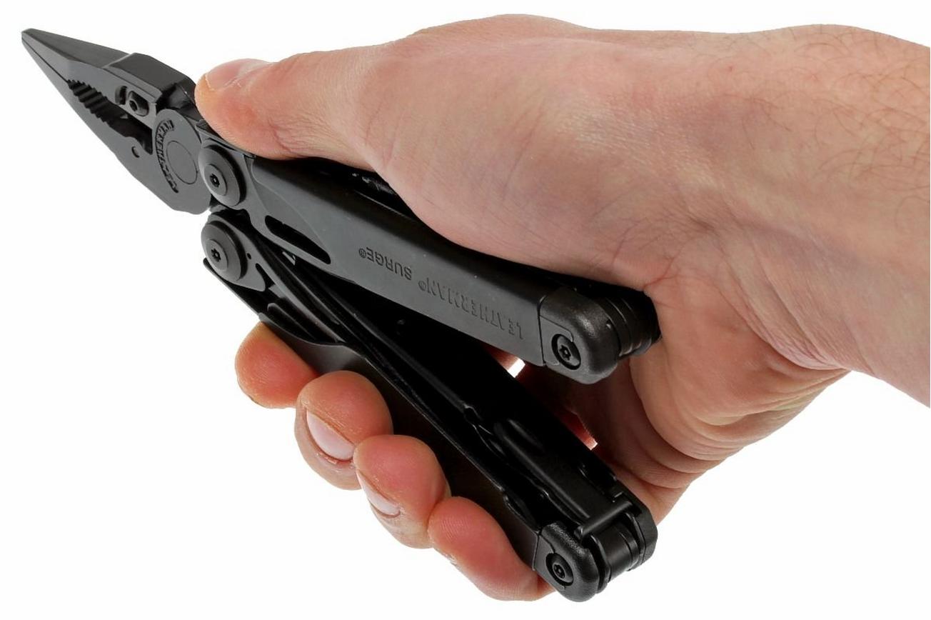 Leatherman Surge zwart, nylon foedraal, model 2013
