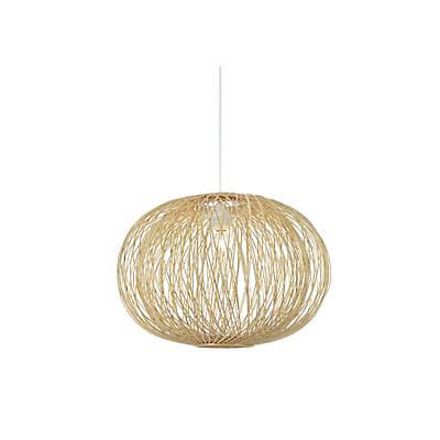 Suspension Colours Albarella rotin l.45,5 x H.139 cm