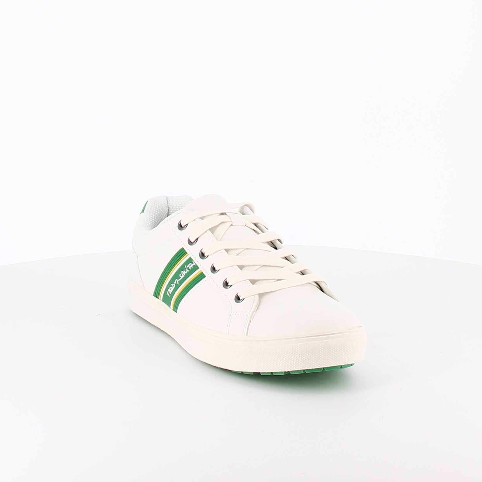 TEDDY SMITH - Baskets FAVORI blanc vert