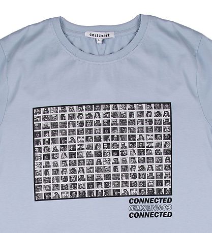 Cost:Bart T-Shirt - CBRemington - Celestial Blue m. Fotodruck