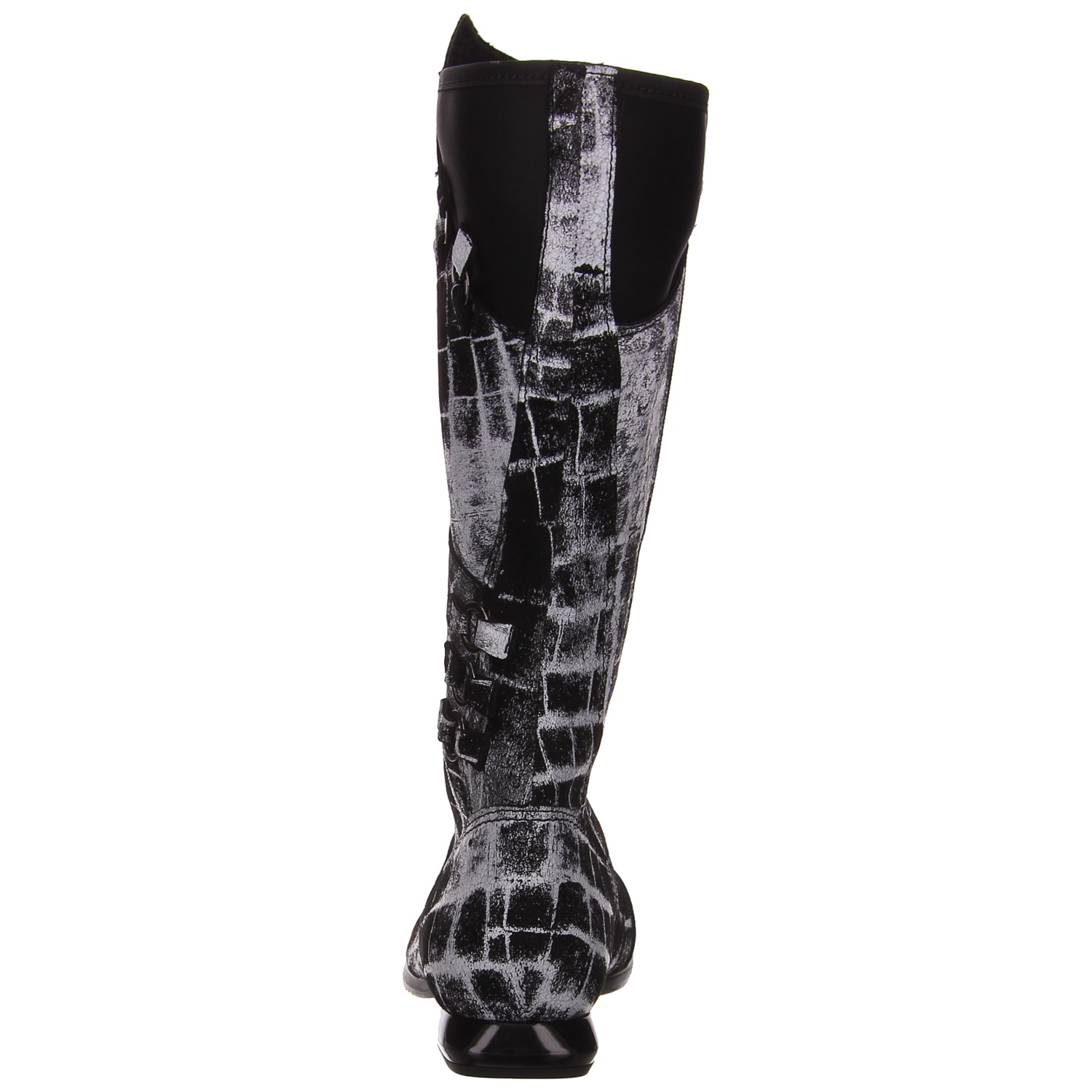 Simen Stiefel schwarz/weiß schwarz