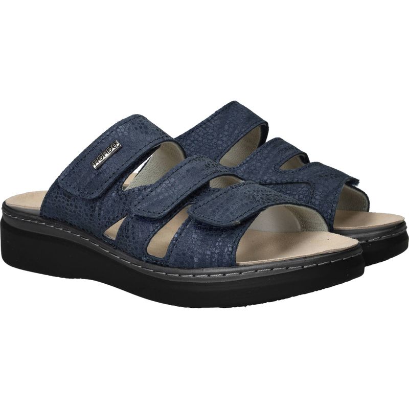 Rohde Slippers Blauw Dames