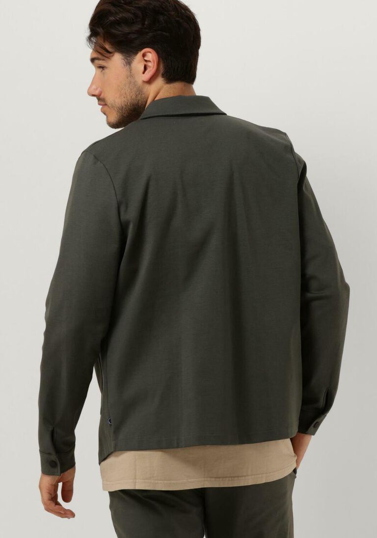 THE GOODPEOPLE donkergroene the goodpeople overshirt lavi
