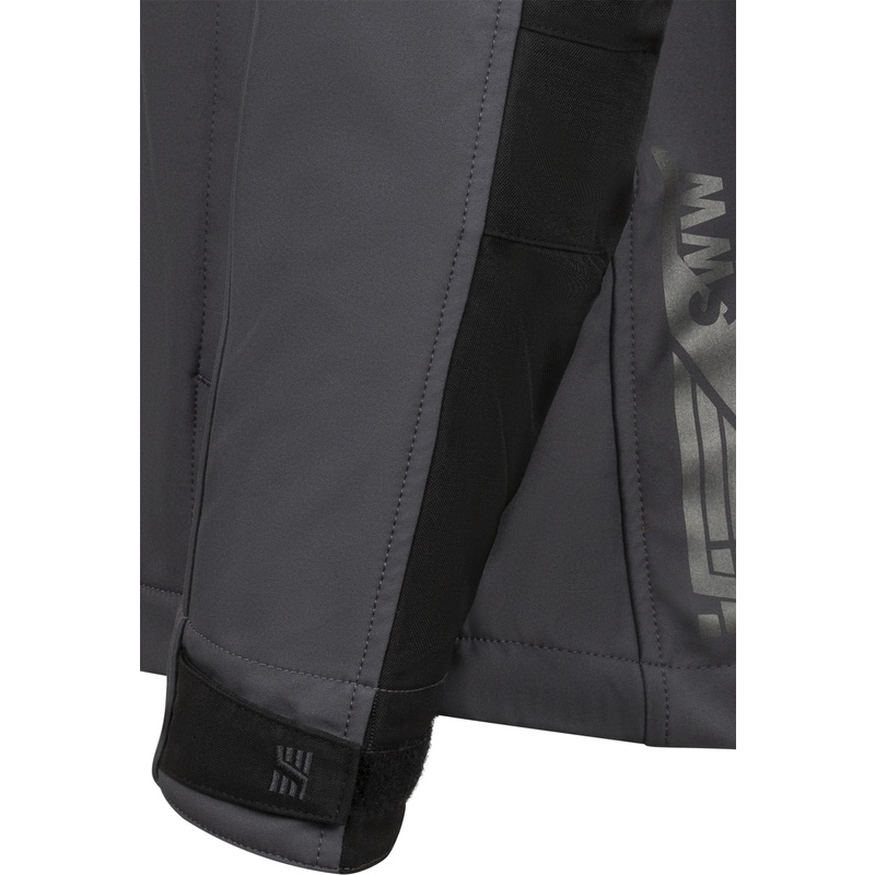 Snickers softshell jack 1200 S grijs*