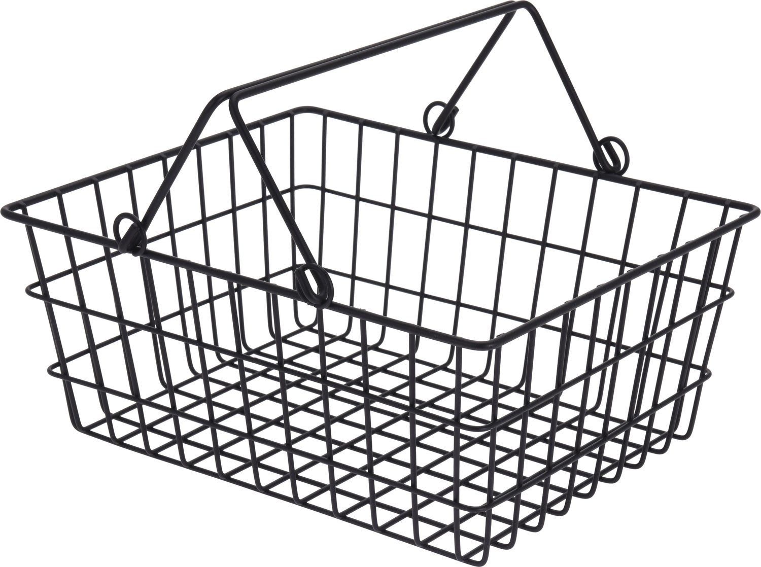 Excellent Houseware mand Sef zwart 29 x 23 x 14 cm
