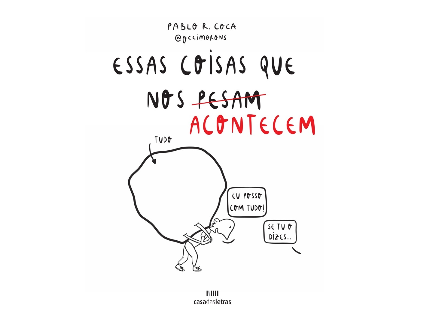 LIVRO ESSAS COISAS QUE NOS PESAM DE PABLO R. COCA