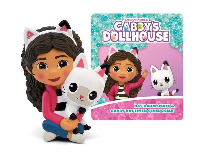 Tonies Hörbuch Gabbys Dollhouse – Raumschiff / Schluckauf Hörspiel