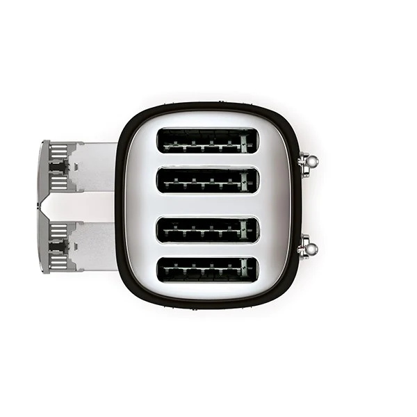 Toaster 4 fentes noir 2000 W TSF03BLEU Smeg