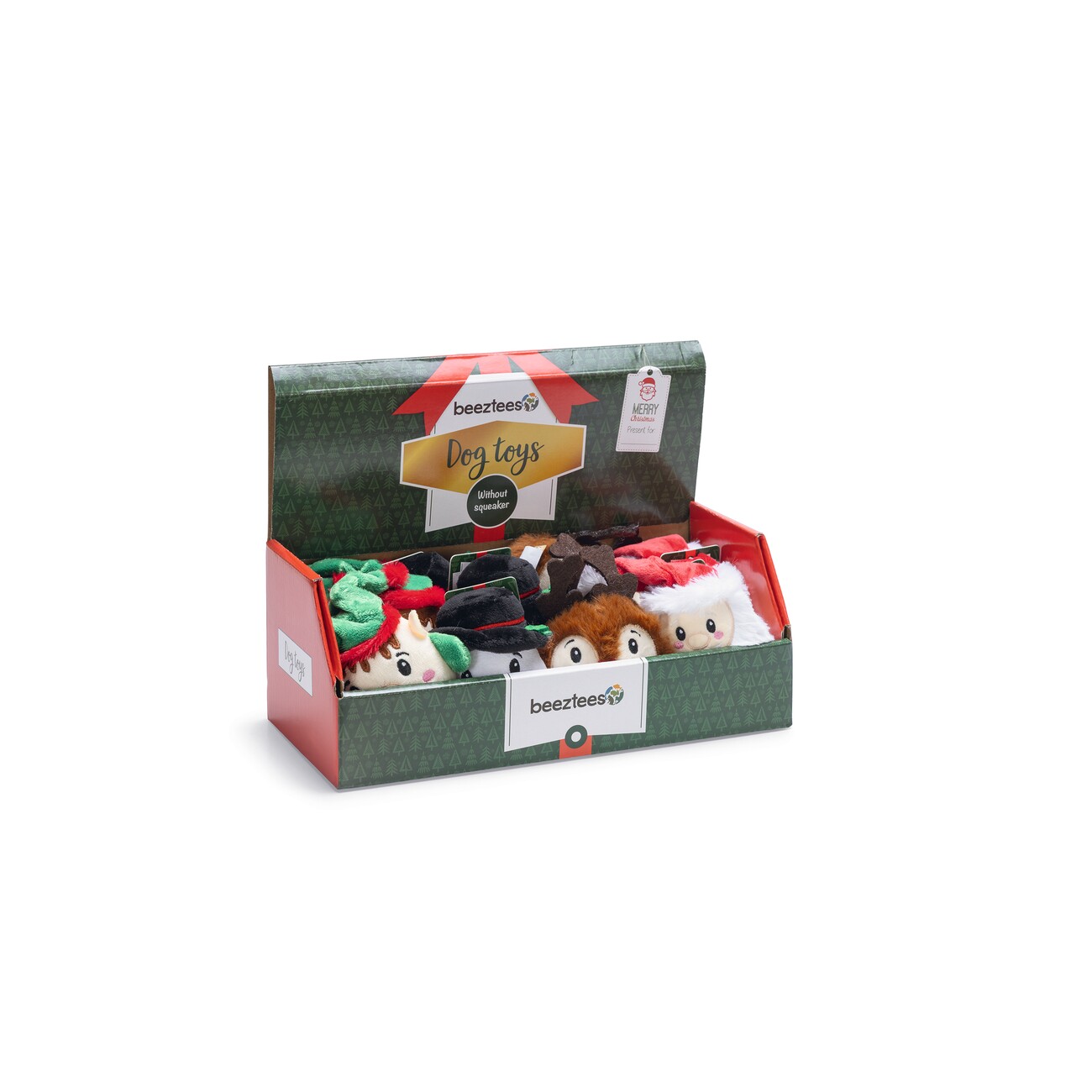 Beeztees Hundespielzeug Plüsch Weihnachtsfiguren