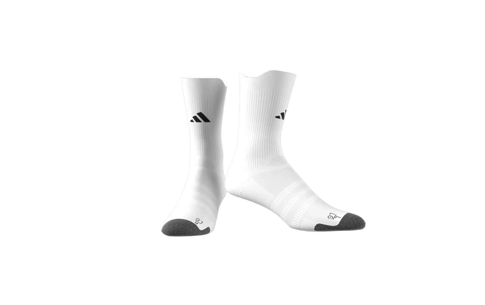 Socken Football Performance Light Crew Weiss, 40 - 42Fussballsocken
