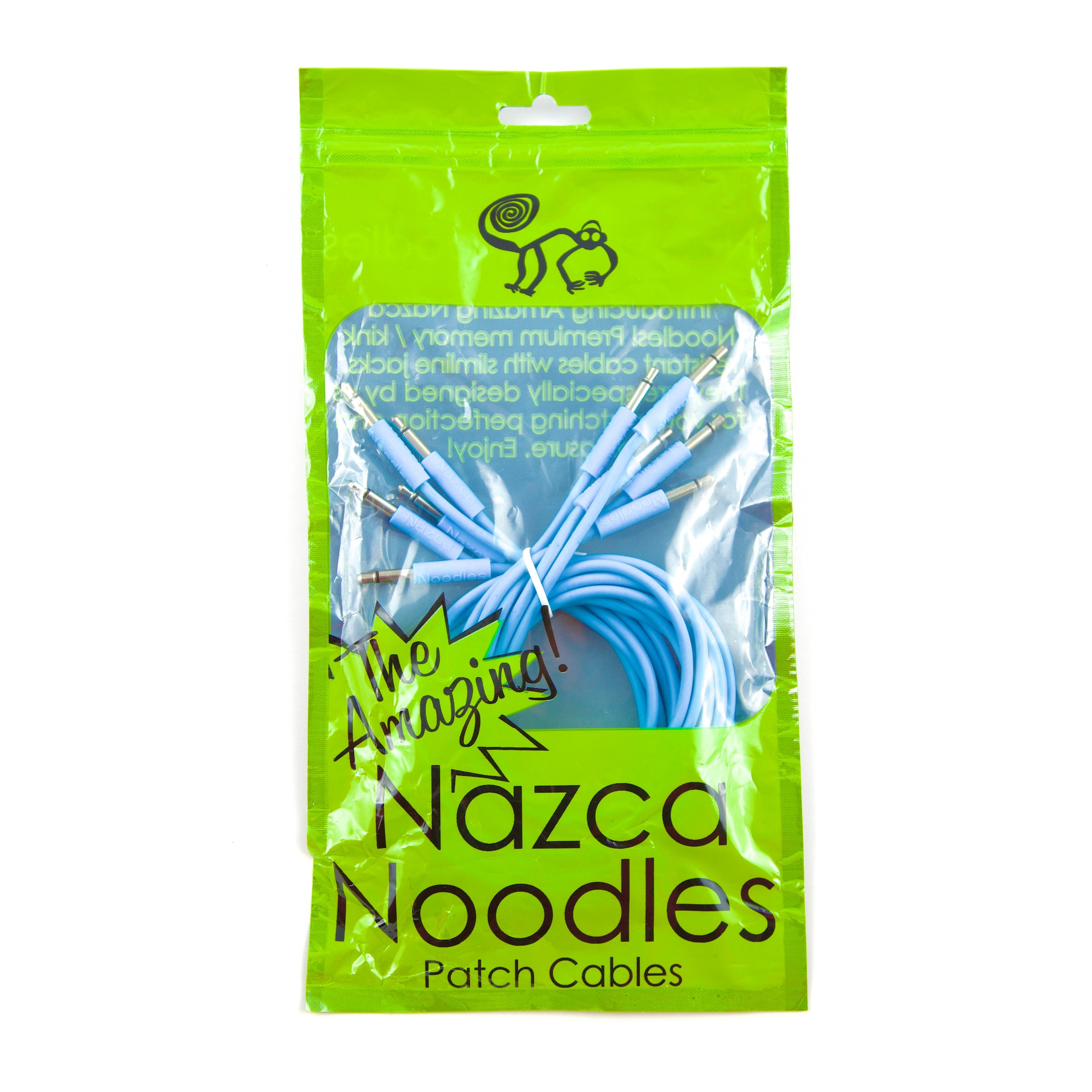 Cre8audio Nazca Noodles Blue 150 cm patchkabels (5 stuks)