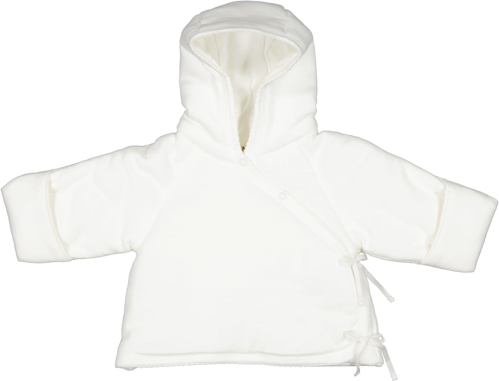 Jules, Jakke med polyester fyld - Gentle White