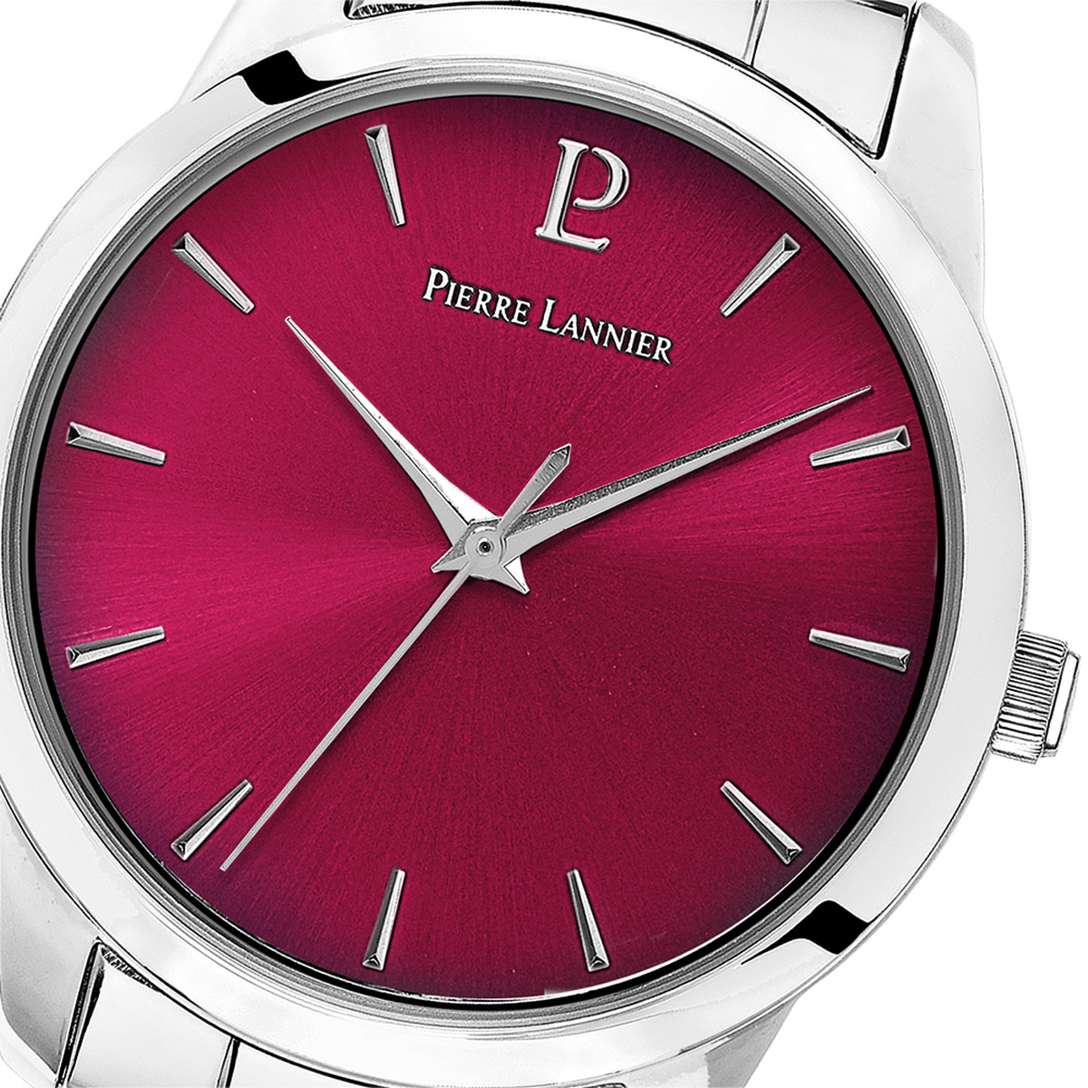 Montre PIERRE LANNIER roxane femme bracelet acier argent