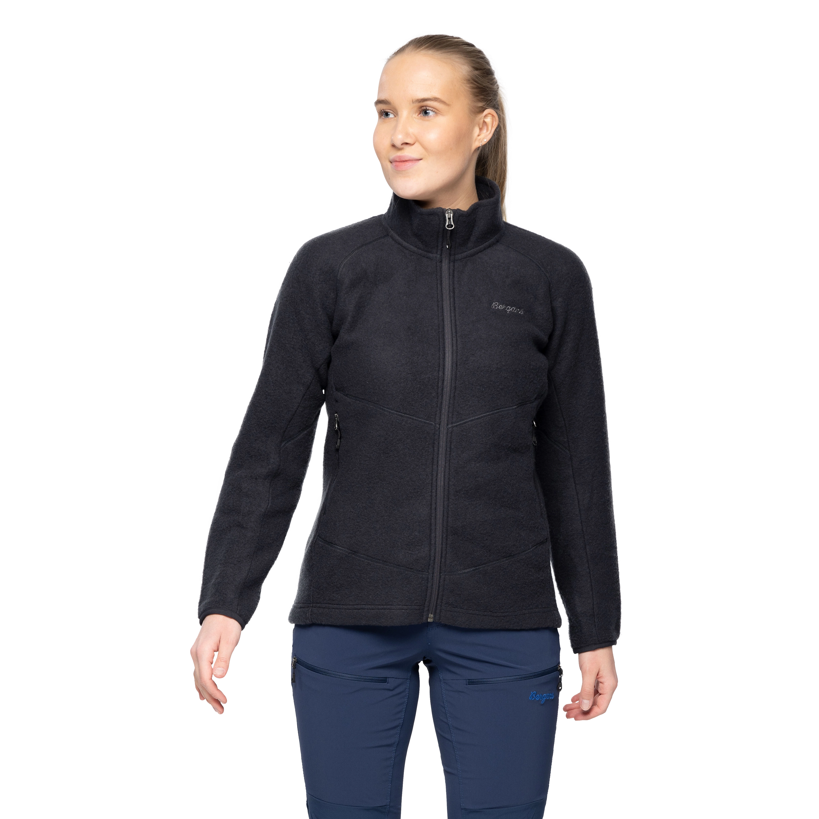 Rabot Merino Fleece Midlayer Jacket Women Dark Shadow Grey