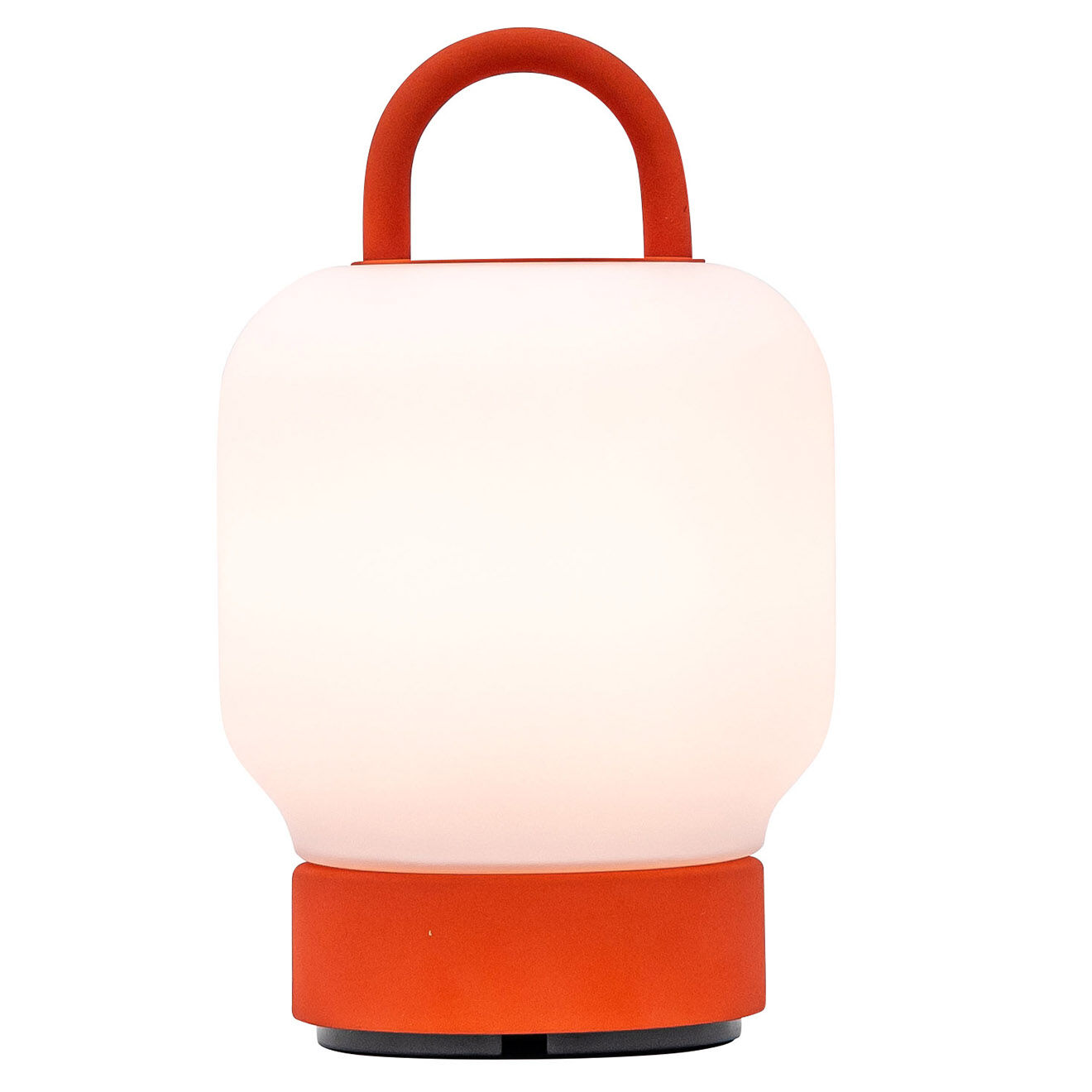 Kooduu Lampe de table Loome orange - 13x13x21 cm