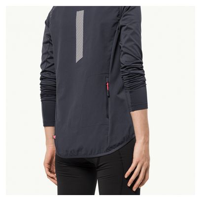 Doudoune Femme Jack Wolfskin Morobbia Gris