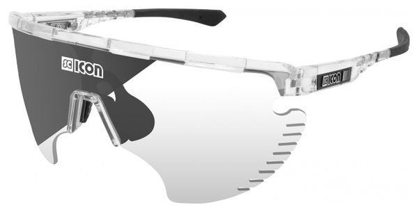 Scicon Sports Aerowing Lamon Lunettes De Soleil De Performance Sportive (Scnpp Silver Fotocromic/Briller)