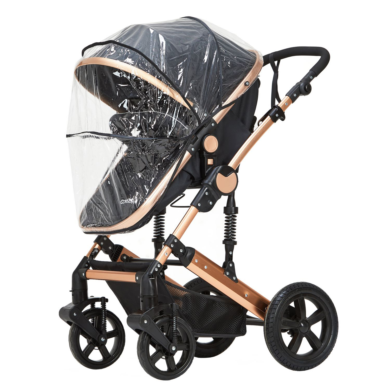 Kinderwagen MOTION 2-in-1 schwarz/gold