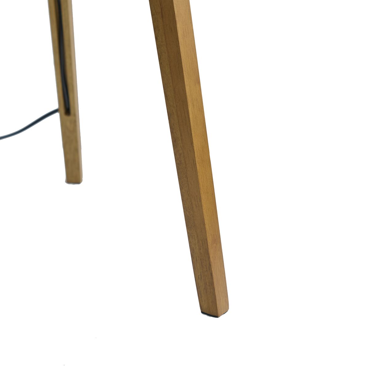Landelijke vloerlamp tripod vintage hout - Tripod Classic