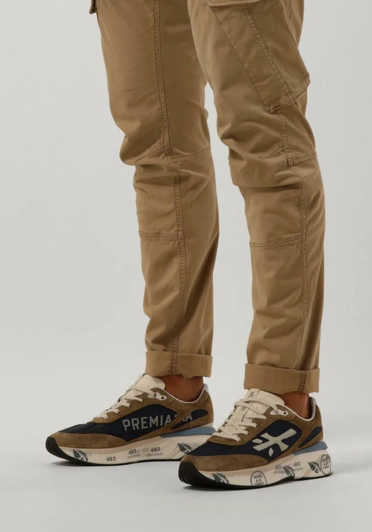 PREMIATA blauwe premiata lage sneakers moerun