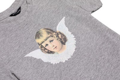 Luca & Lola Angel Topp 2-pack, Grey Melange