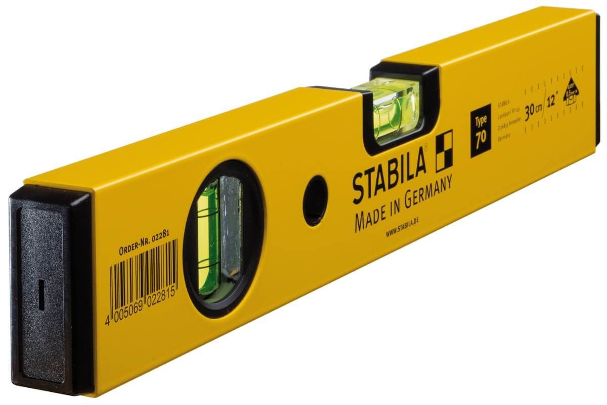 Stabila Waterpas, 70, blok 30cm