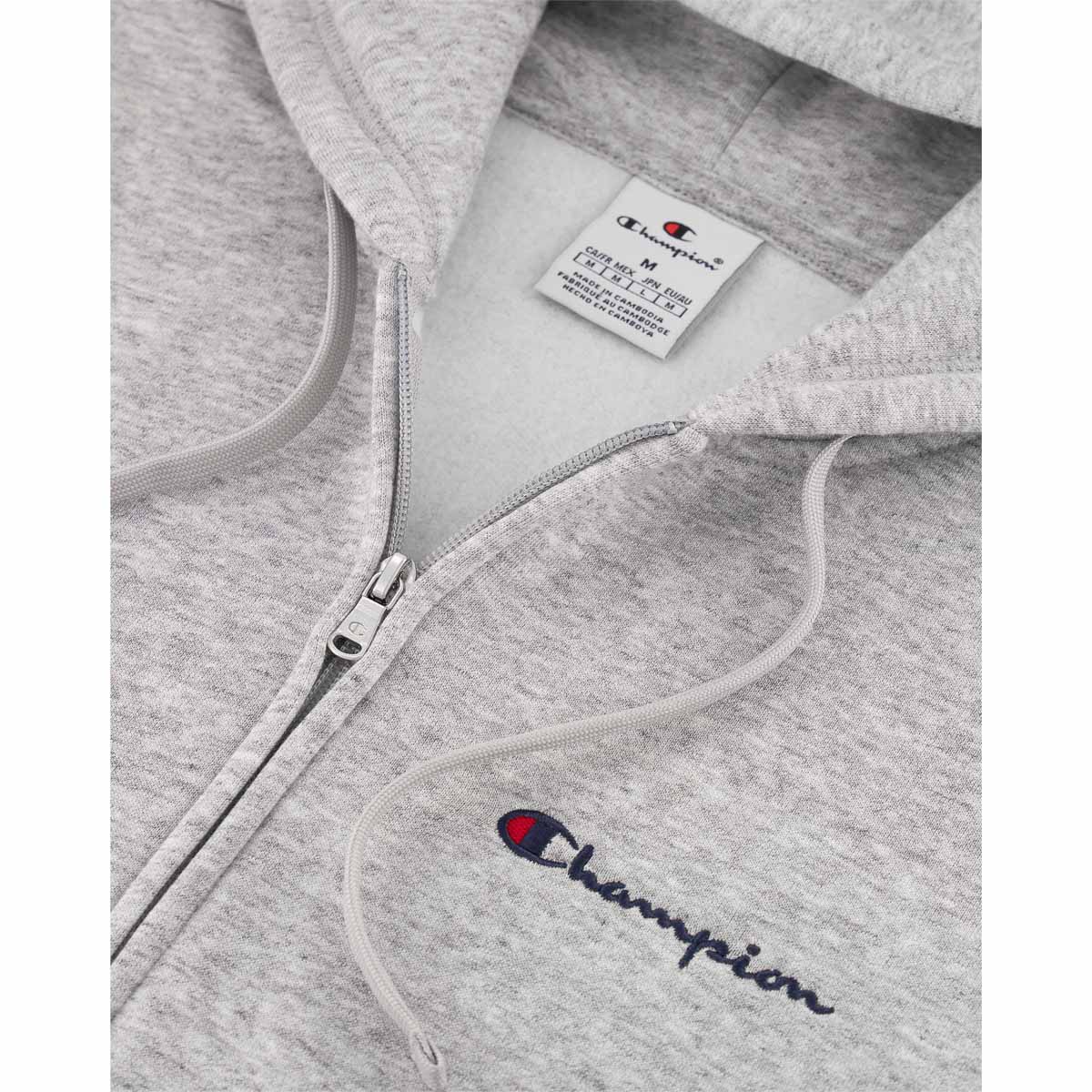Champion Small Script Logo Full Zip Hættetrøje Herre