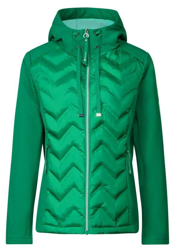 Softshell Jacke - arty green