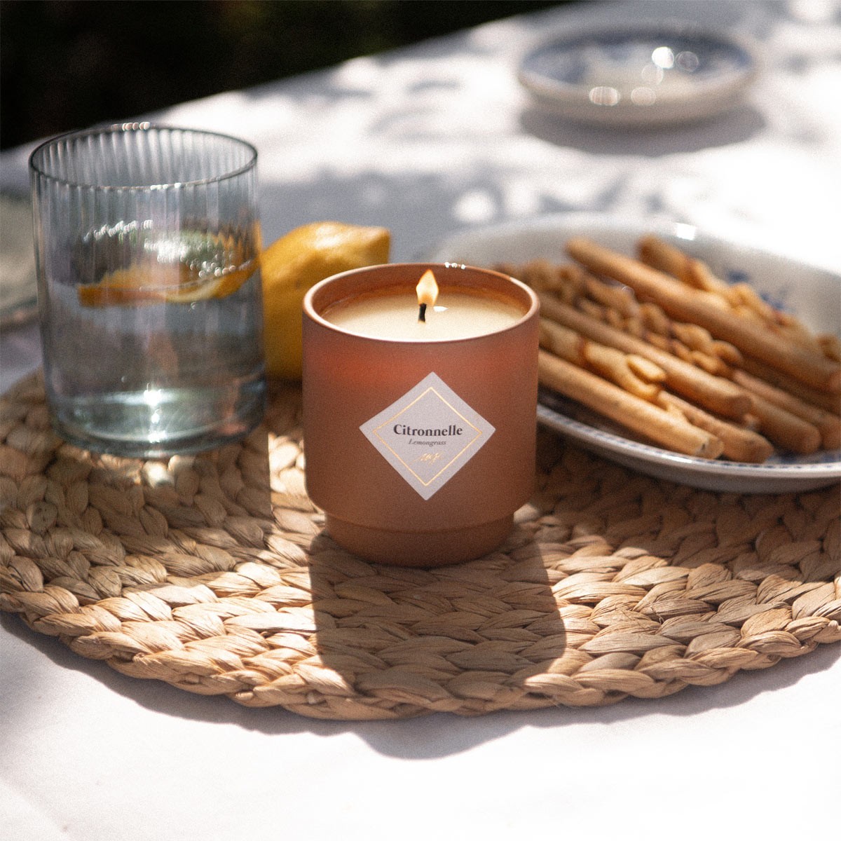 Bougie parfumée - Citronnelle - 200 g