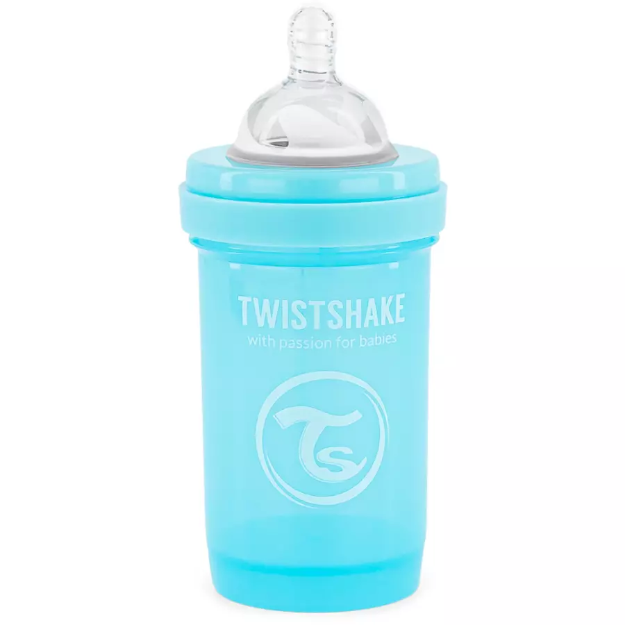 TWISTSHAKE Babyflasche Anti-Kolik 180 ml pastell blau