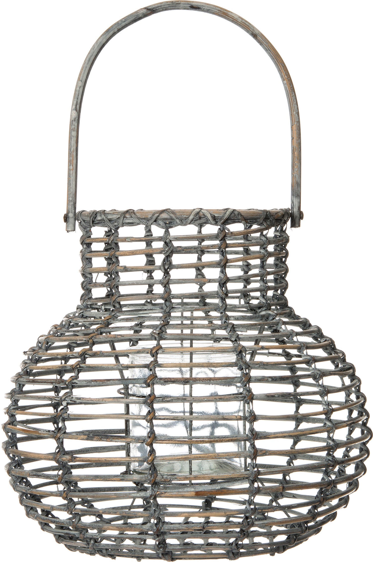 Intratuin windlicht Jessey zwart D 36 H 33 cm