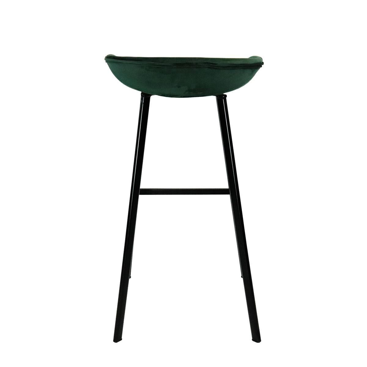 Kick barkruk Finn - 70cm - Donkergroen