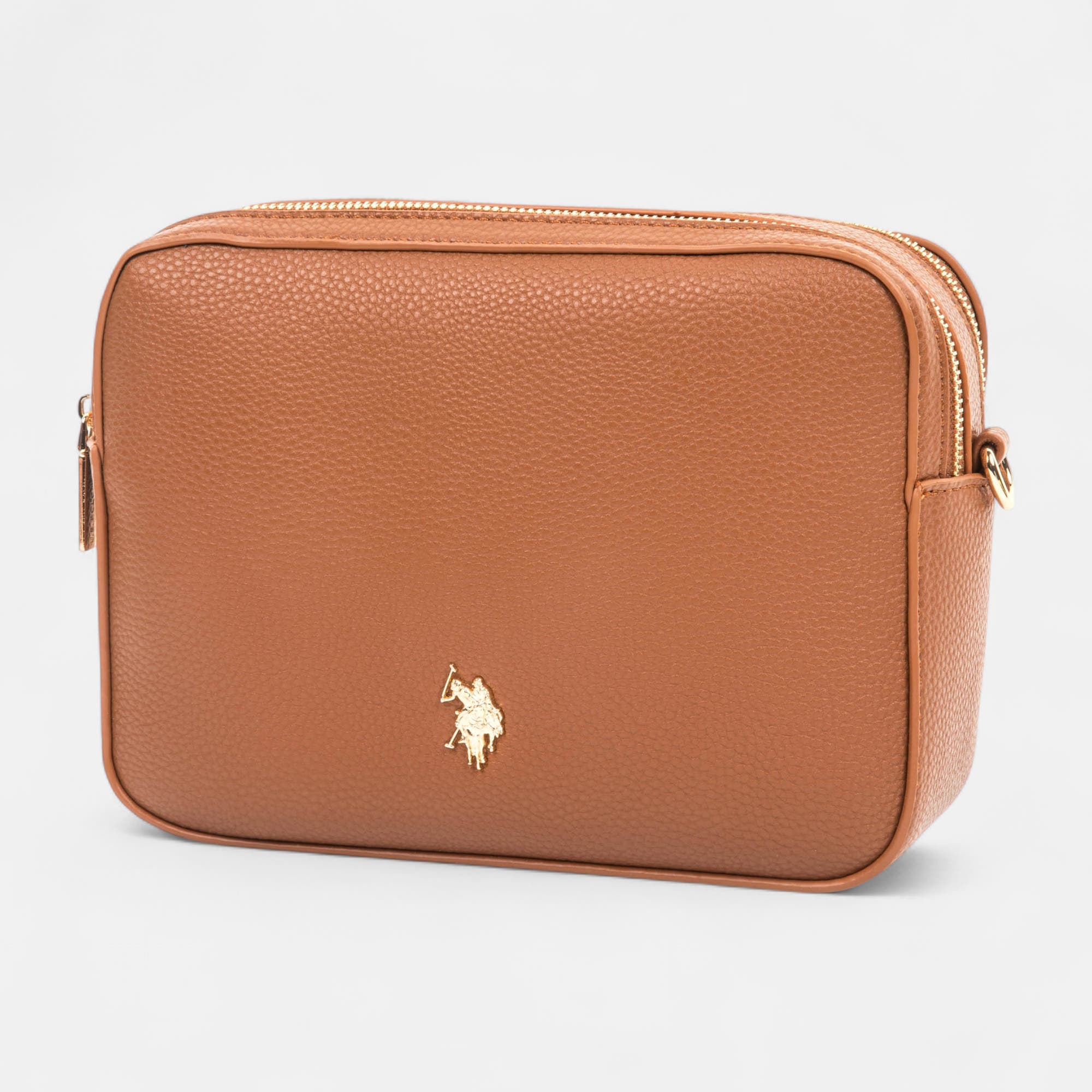 Sac bandoulière camel