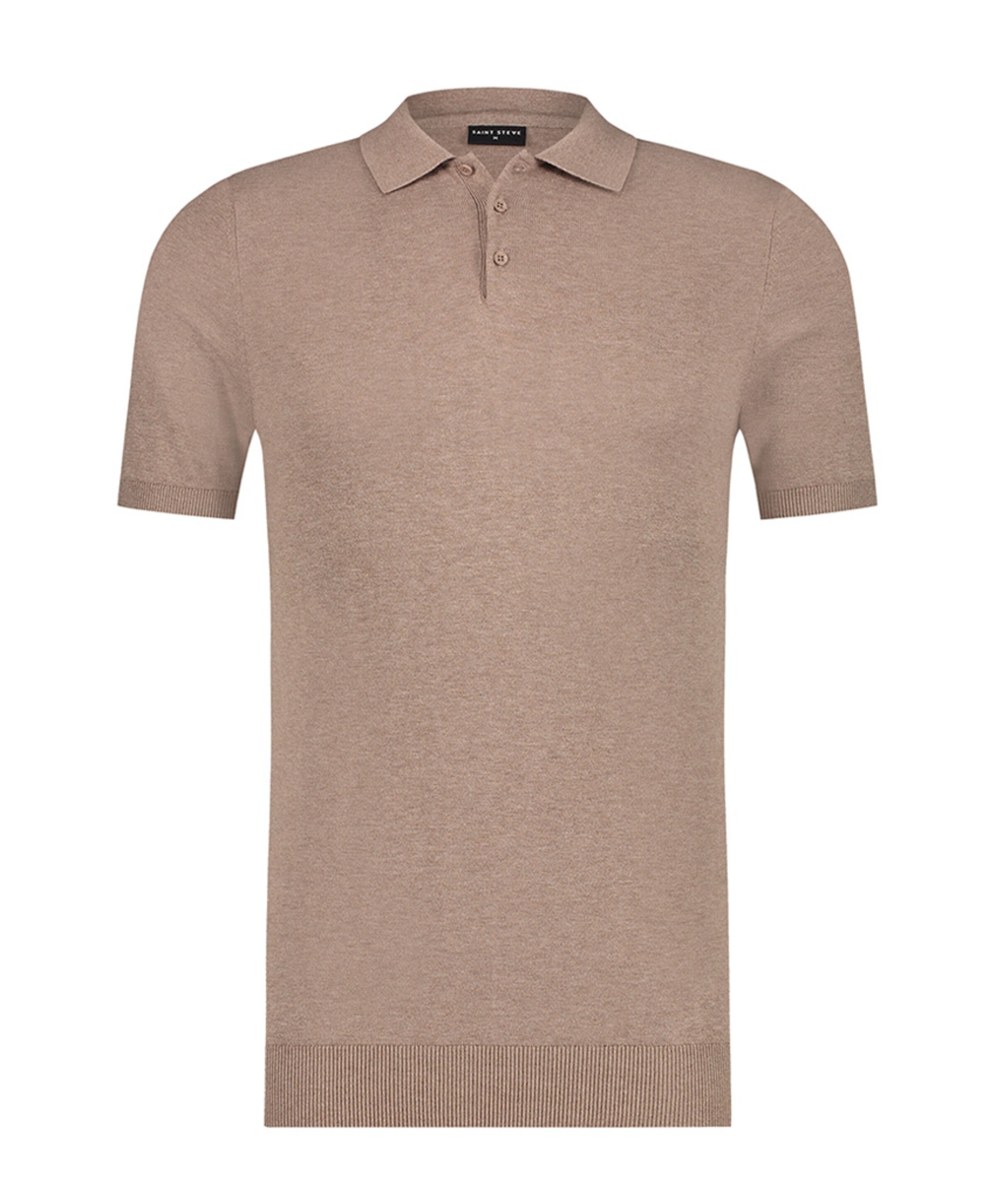 Saint Steve Heren polo beige