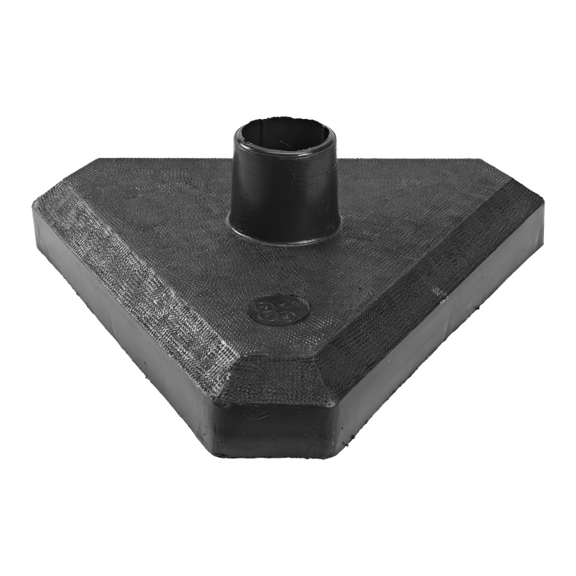 Sementfot for plaststolpe 26x29 cm