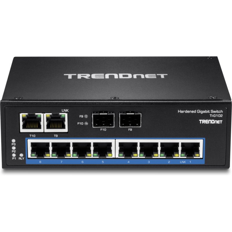 Trendnet TI-G102 commutateur réseau Gigabit Ethernet (10/100/1000) Noir