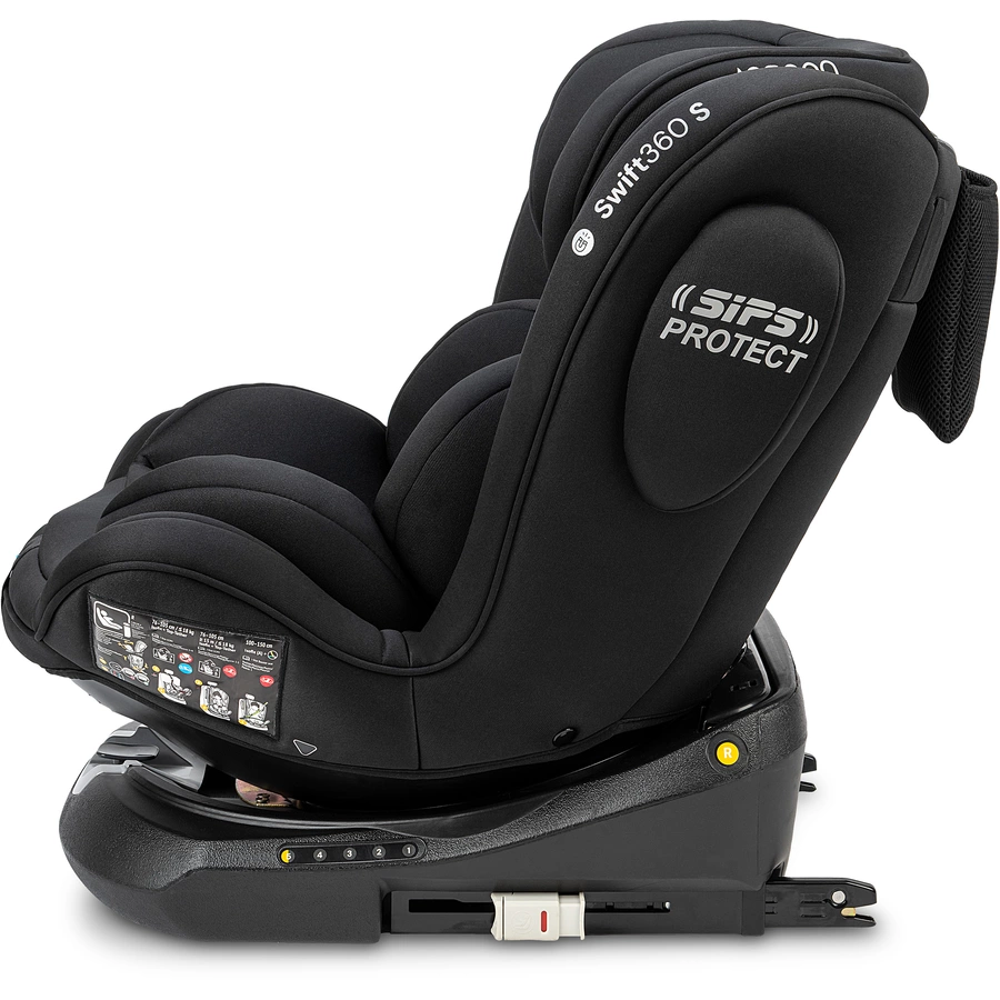 osann Autokindersitz Swift360 S iSize All Black