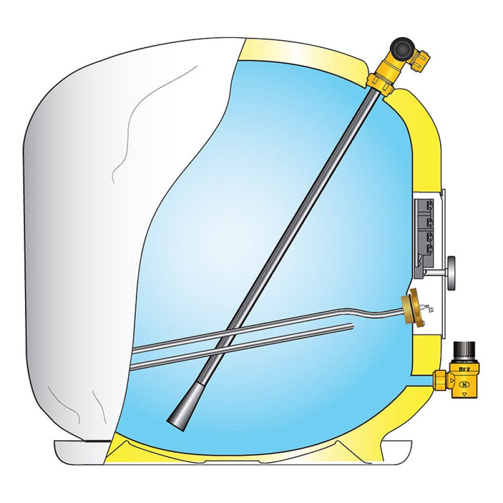 VARMTVANNSBEREDER OSO FLEXI BENK F 80