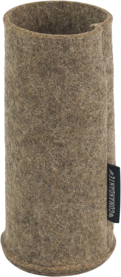 Comandante Comandante C40 felt sleeve cashmere Brun