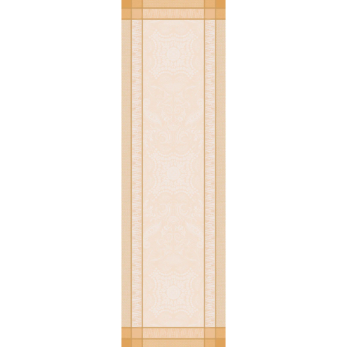 Chemin de table antitache déperlant coton & autres fibres or 54X180 Ga