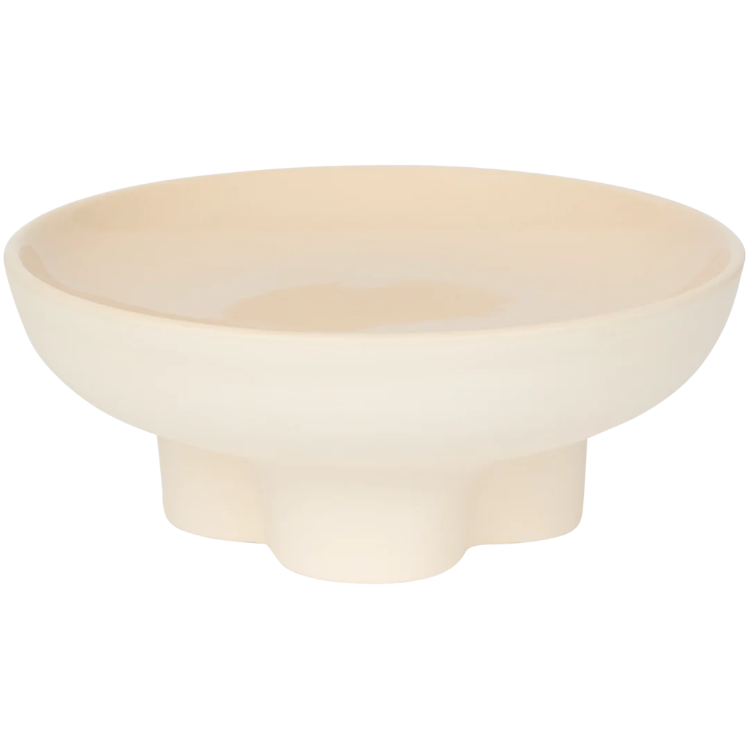 Plateau rond sur pied