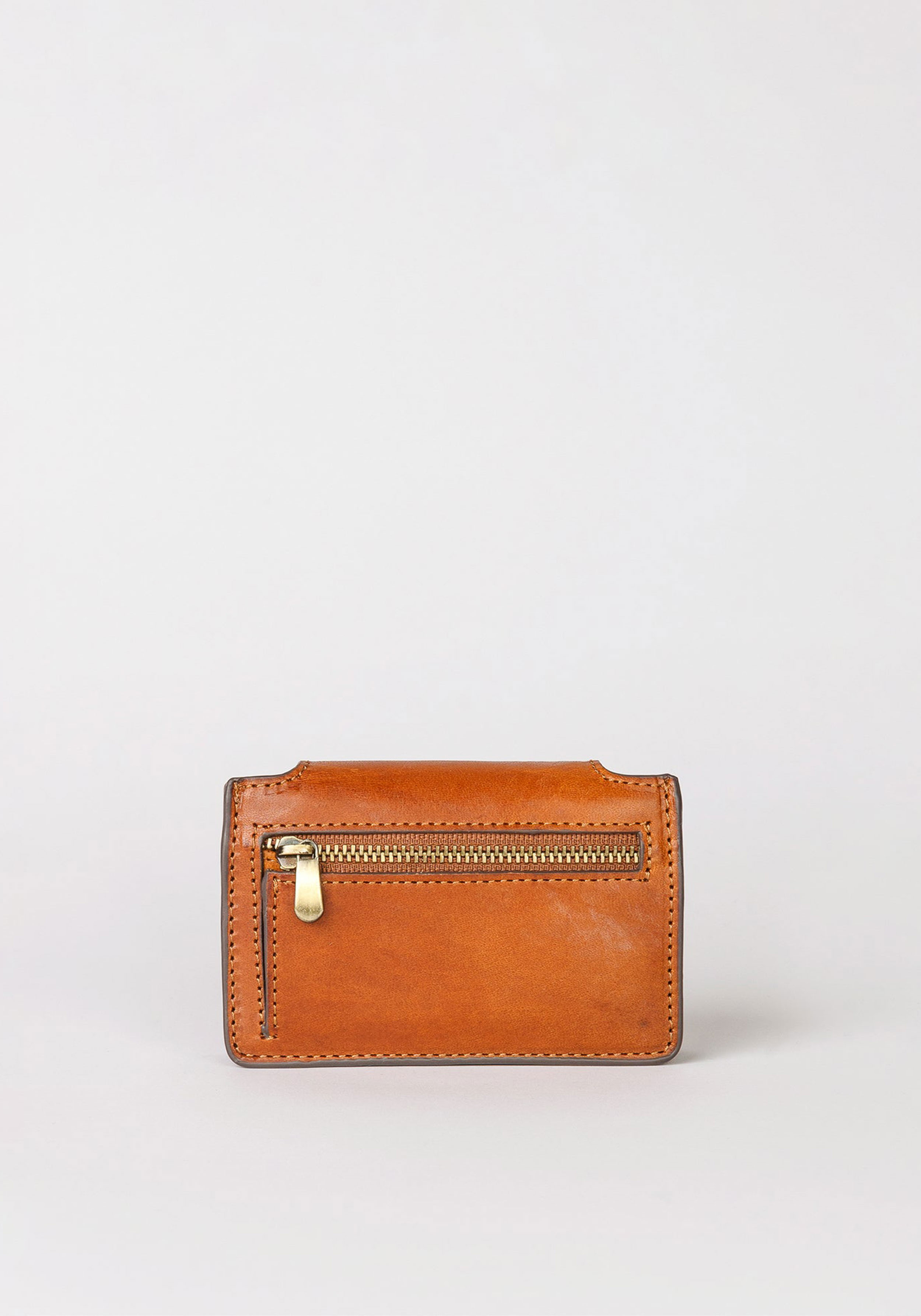 O My Bag Portemonnaie Harmonica Wallet Classic Leather Cognac