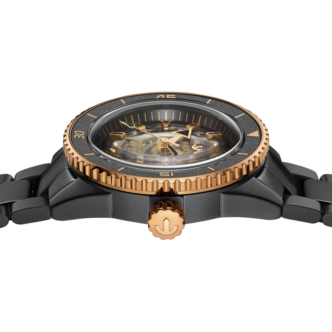 Rado Captain Cook XL High-Tech Ceramic Skeleton