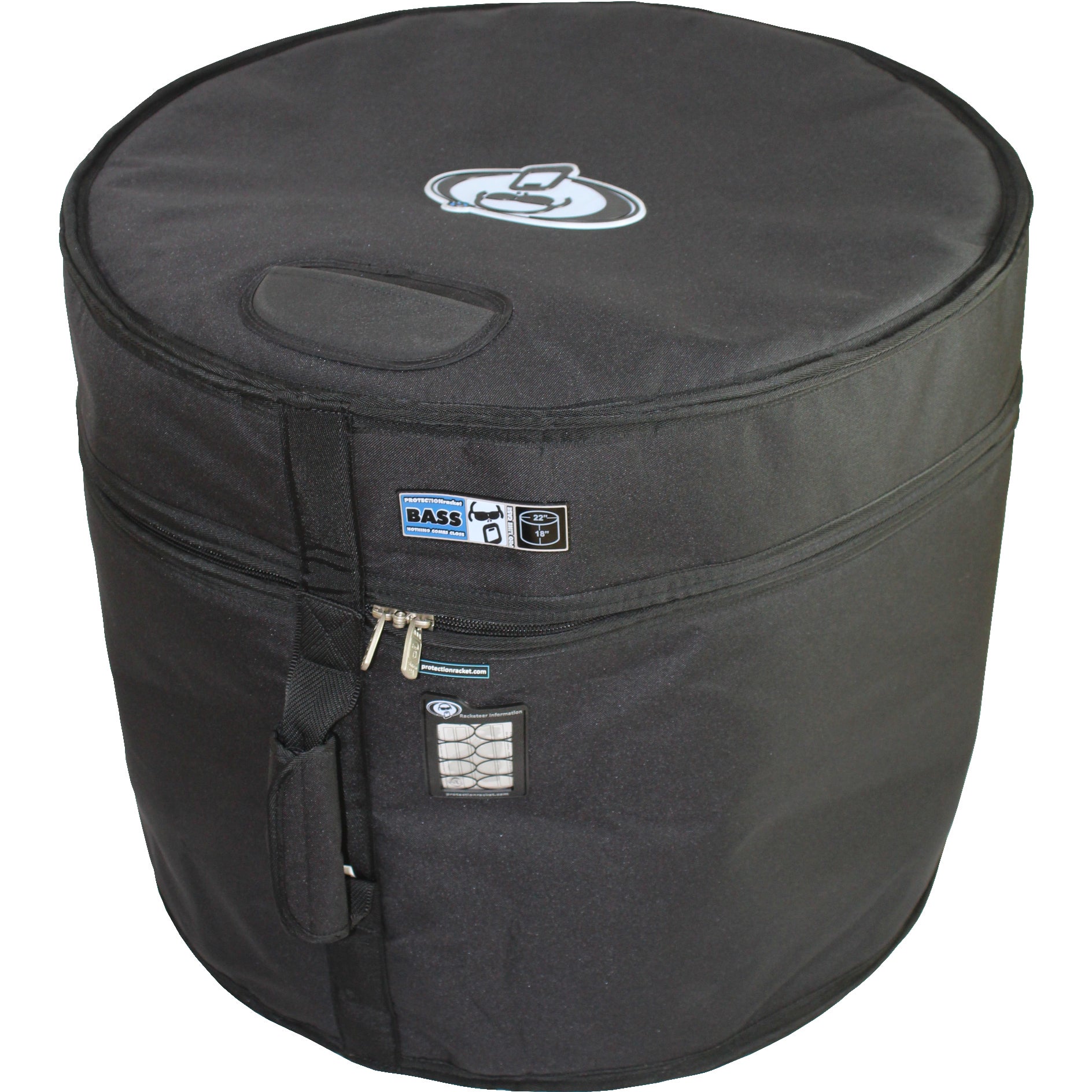 Protection Racket 1824-00 Bass Drum Case semi-harde tas voor 24 x 18 inch bassdrum