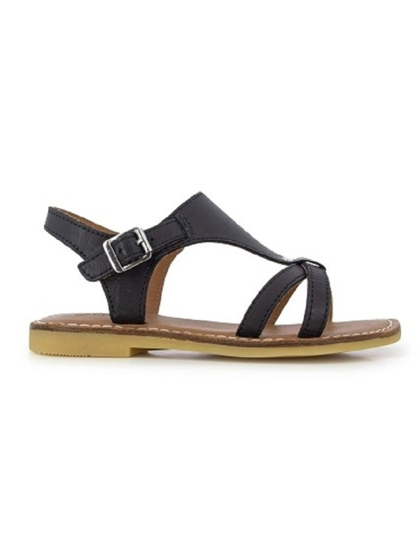 Shoo Pom - Sandales Fille LAZAR SAND Noir