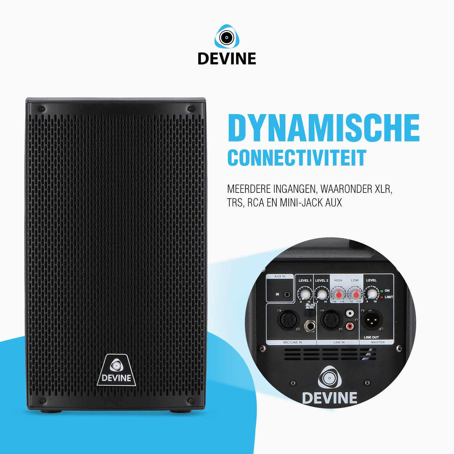Devine Onyx 10A 10 inch actieve fullrange luidspreker