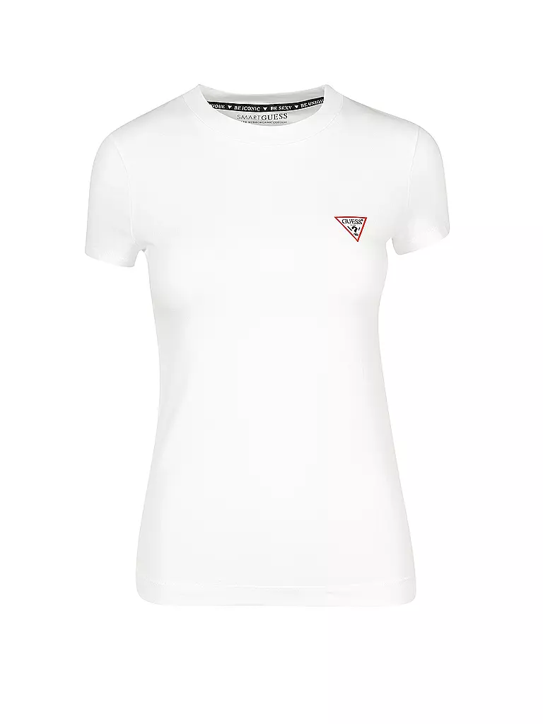 GUESS T-Shirt weiss
