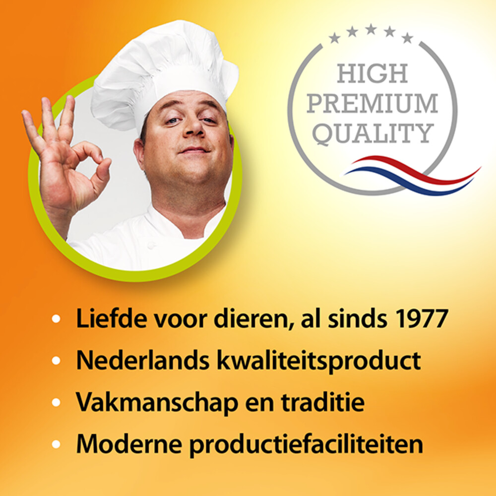 10x Fokker Meat Roll Rund - Zalm800 gr