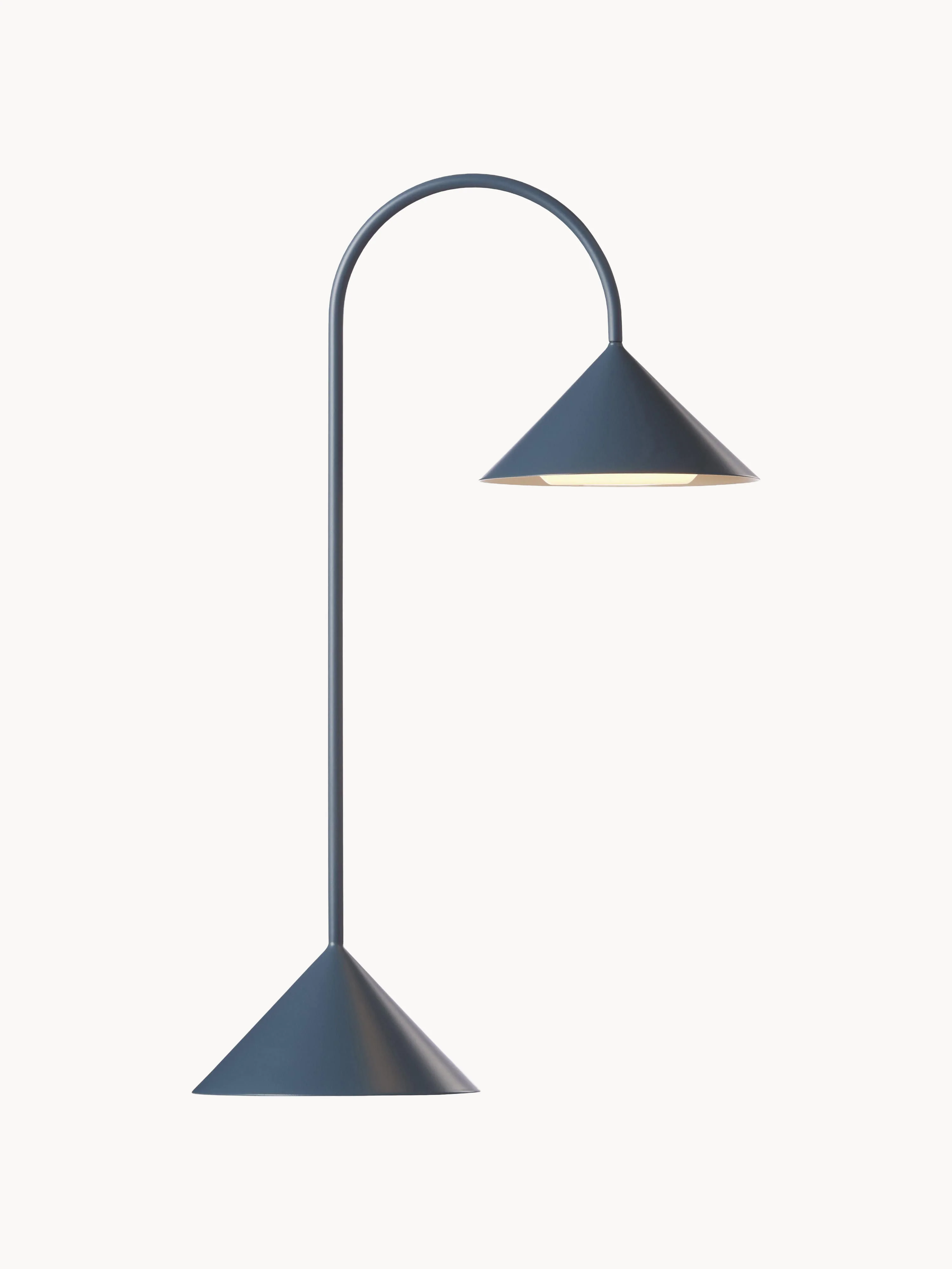 Draagbare outdoor LED-tafellamp Grasp, dimbaar