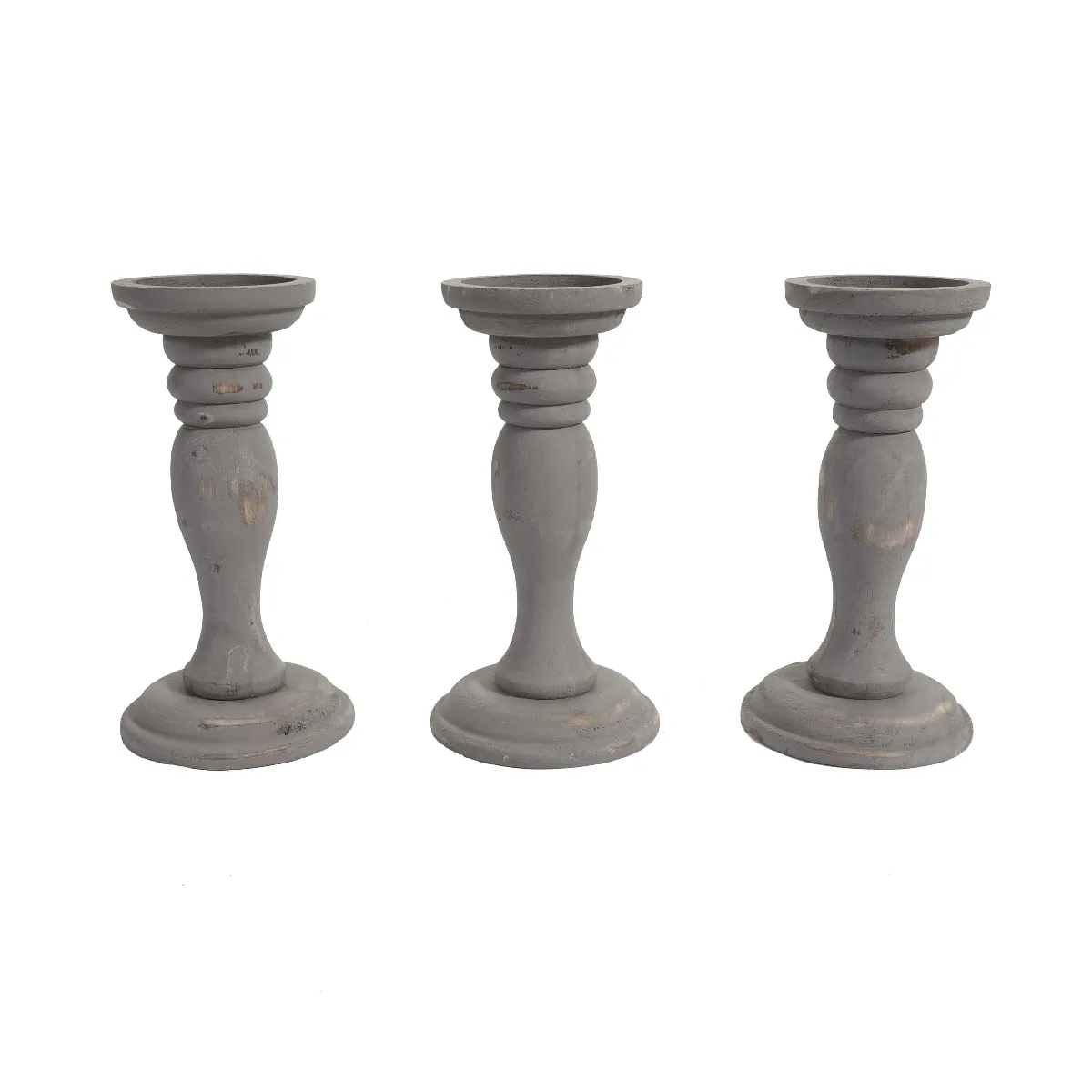 Lot de Bougeoirs Vintage Decoshop26